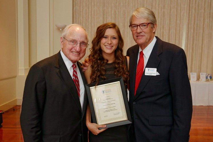 Vince Dooley, Abbi Mabry and Fred Northup